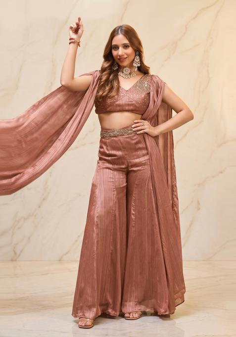 Dusty Rose Handwork Fusion Set