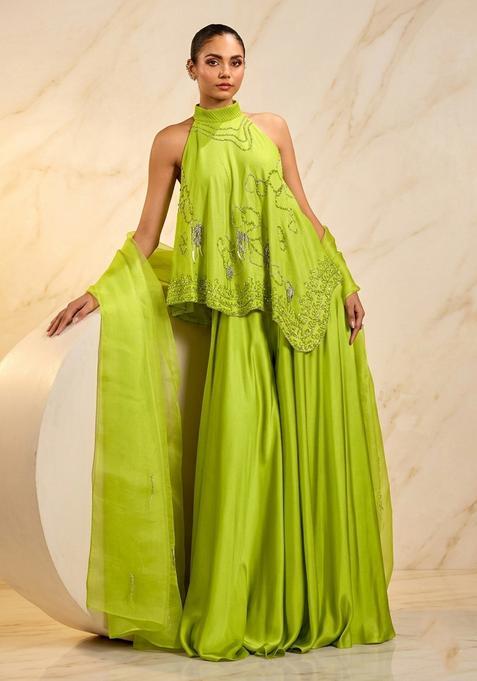 Lime Green Handwork Fusion Set
