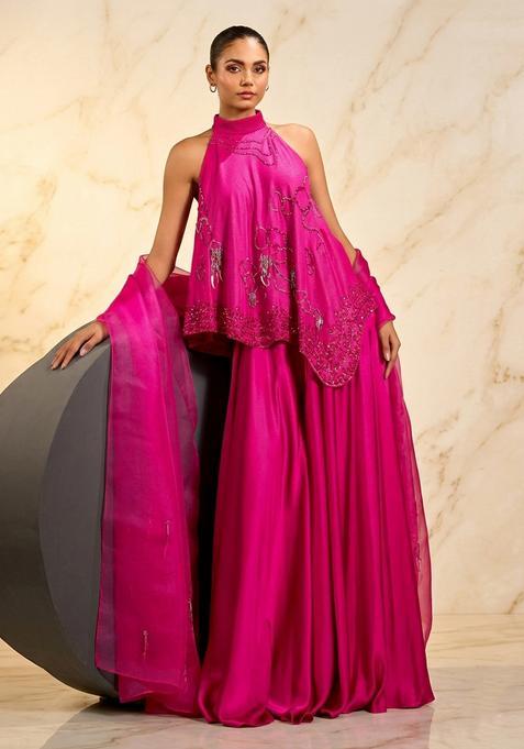 Pink Handwork Fusion Set