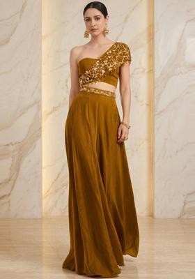 Mustard Handwork Fusion Set