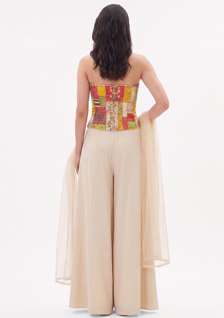 Off White Mirror Chinon Fusion Set - Indya