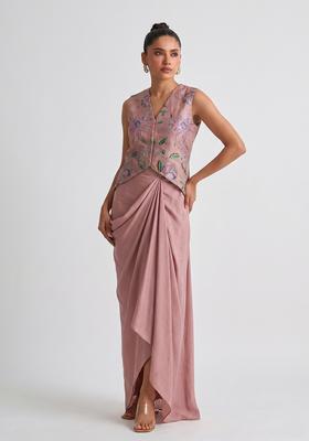 Dusty Rose Printed Tissue Fusion Set