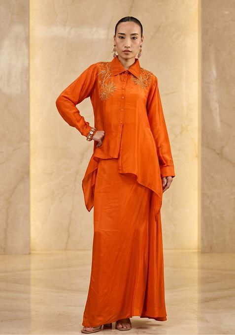 Orange Handwork Fusion Set