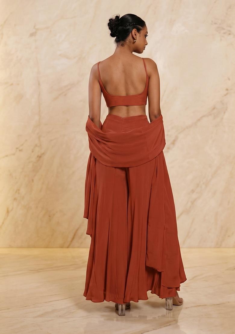 Rust Handwork Fusion Set - Indya