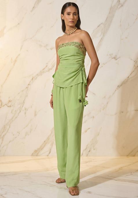 Mint Green Handwork Fusion Set