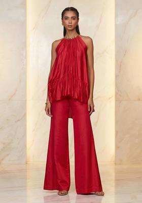 Red Handwork Fusion Set