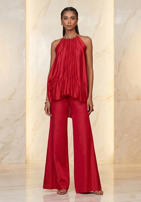 Red Handwork Fusion Set