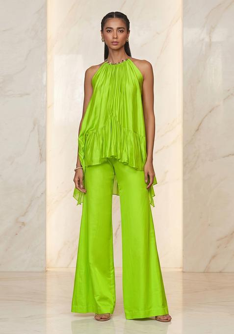 Lime Green Handwork Fusion Set
