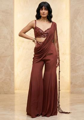 Brown Handwork Fusion Set