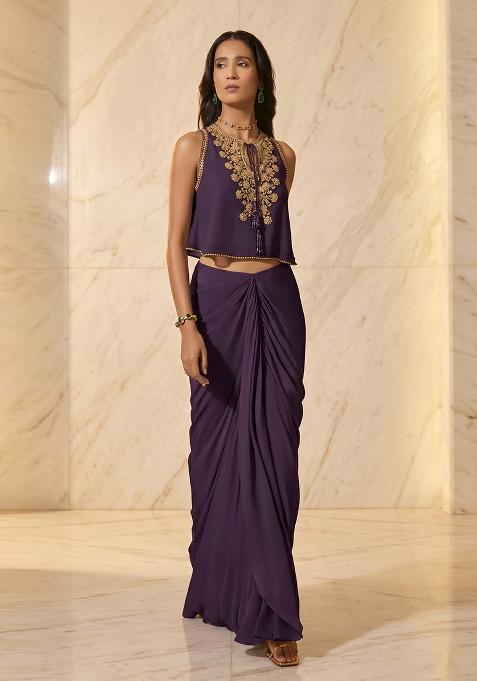 Deep Purple Handwork Fusion Set
