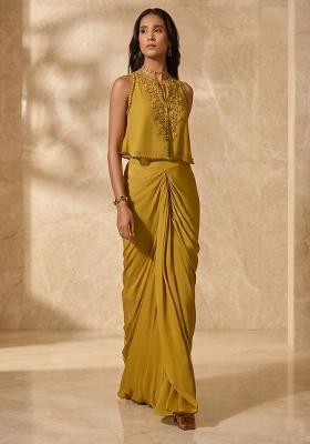 Olive Green Handwork Fusion Set