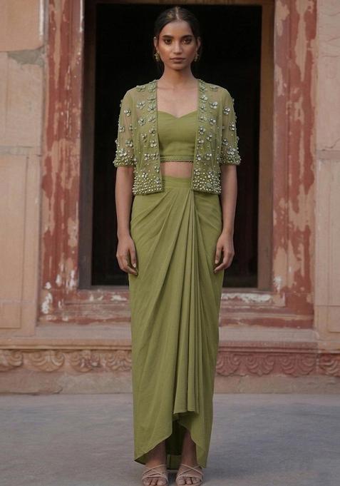 Olive Handwork Fusion Set
