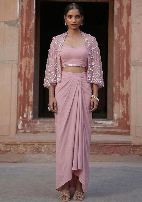 Pastel Pink Handwork Fusion Set