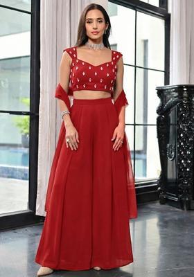 Bright Red Handwork Fusion Set