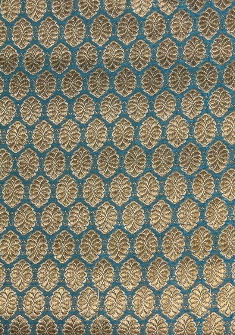 Light Blue Jacquard  Jacket Cords - Indya