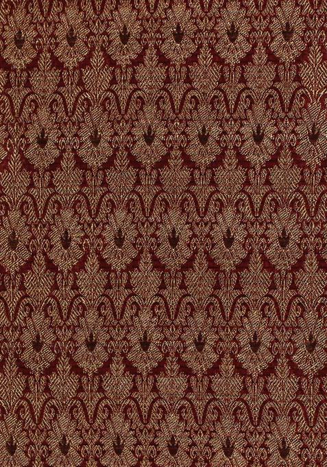 Red Brocade Jacket Cords