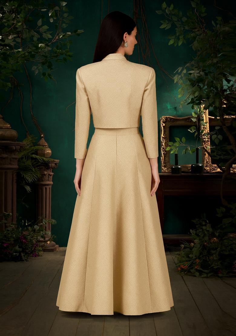 Gold Brocade Jacket Cords