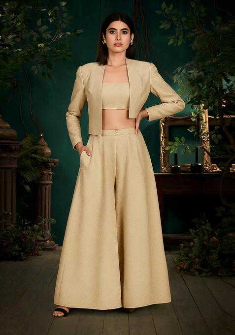 Gold Brocade Jacket Cords