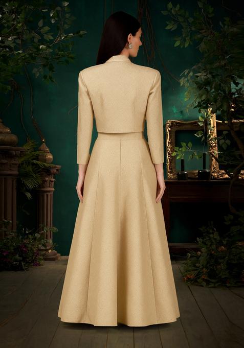 Gold Brocade Jacket Cords