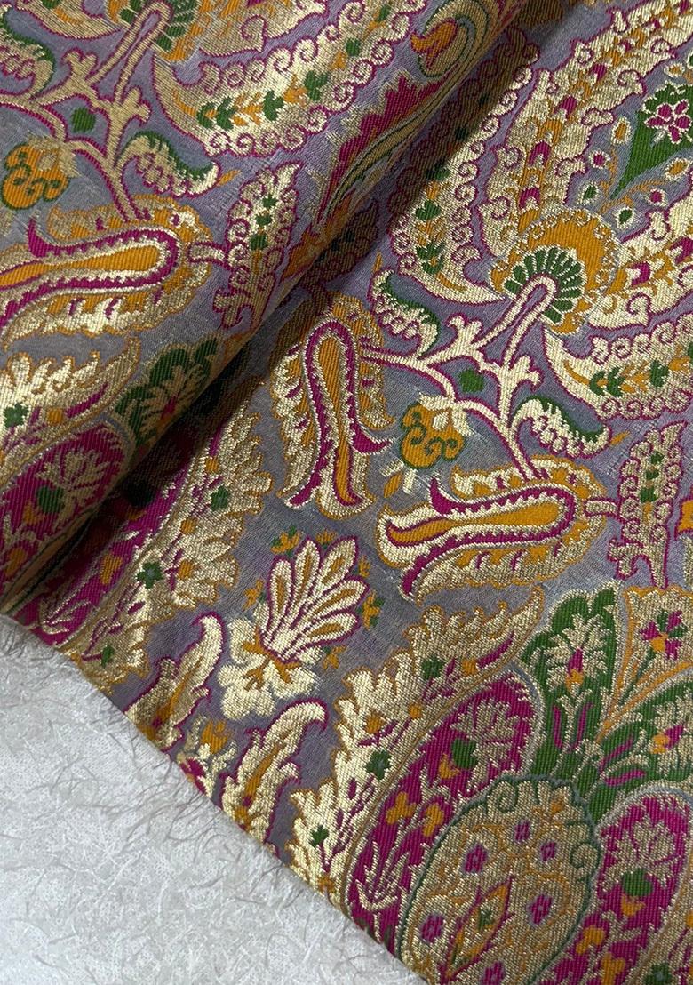 Light Purple Brocade Jacket Cords