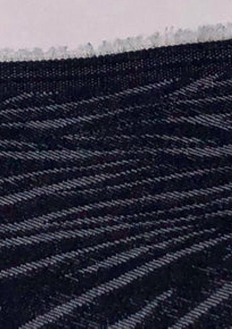 Blue Printed Cotton Denim Co-Ord Set - Indya