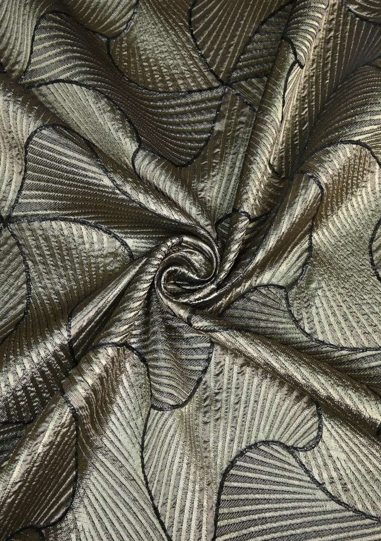 Golden Brocade Blazer Cords - Indya
