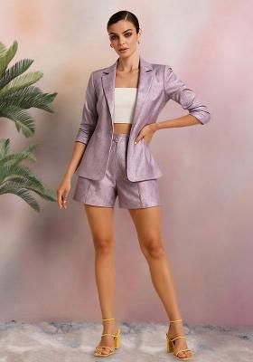 Pink Brocade Co-Ord Set