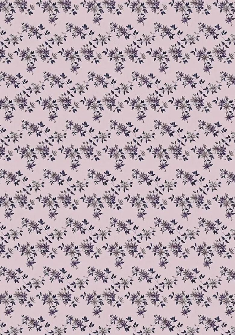 Pink Printed Polyester Jumpsuit