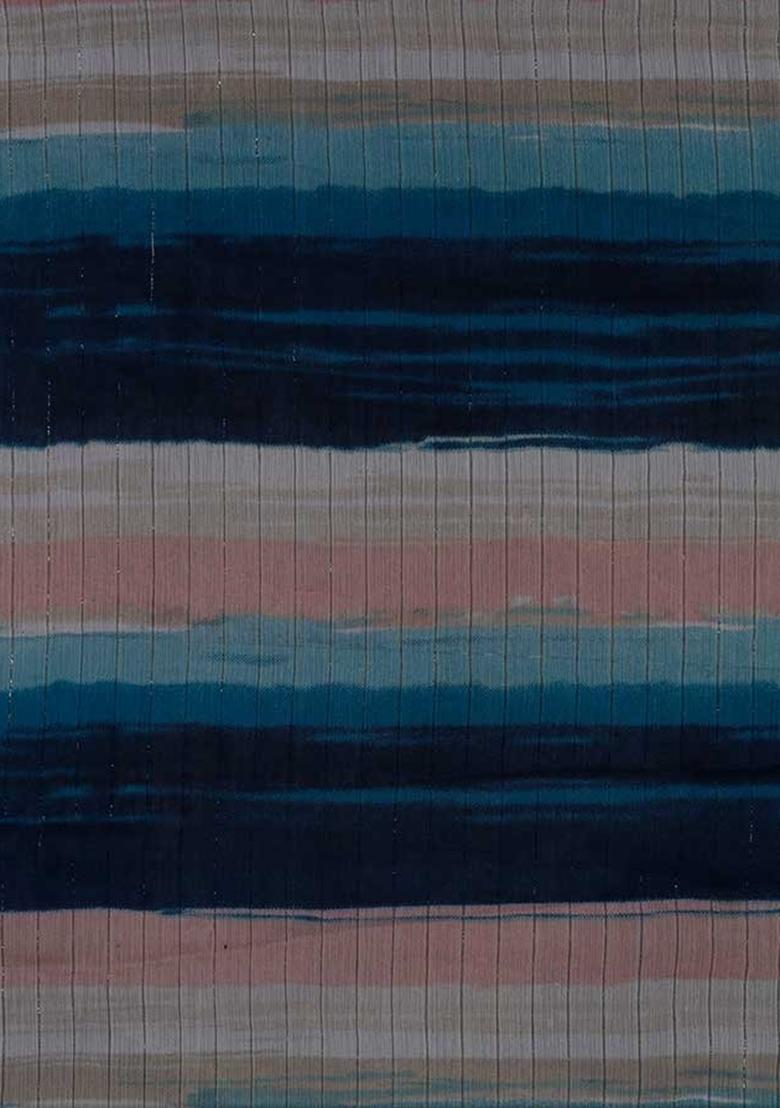 Multicolor Printed Chiffon Kurta Set - Indya