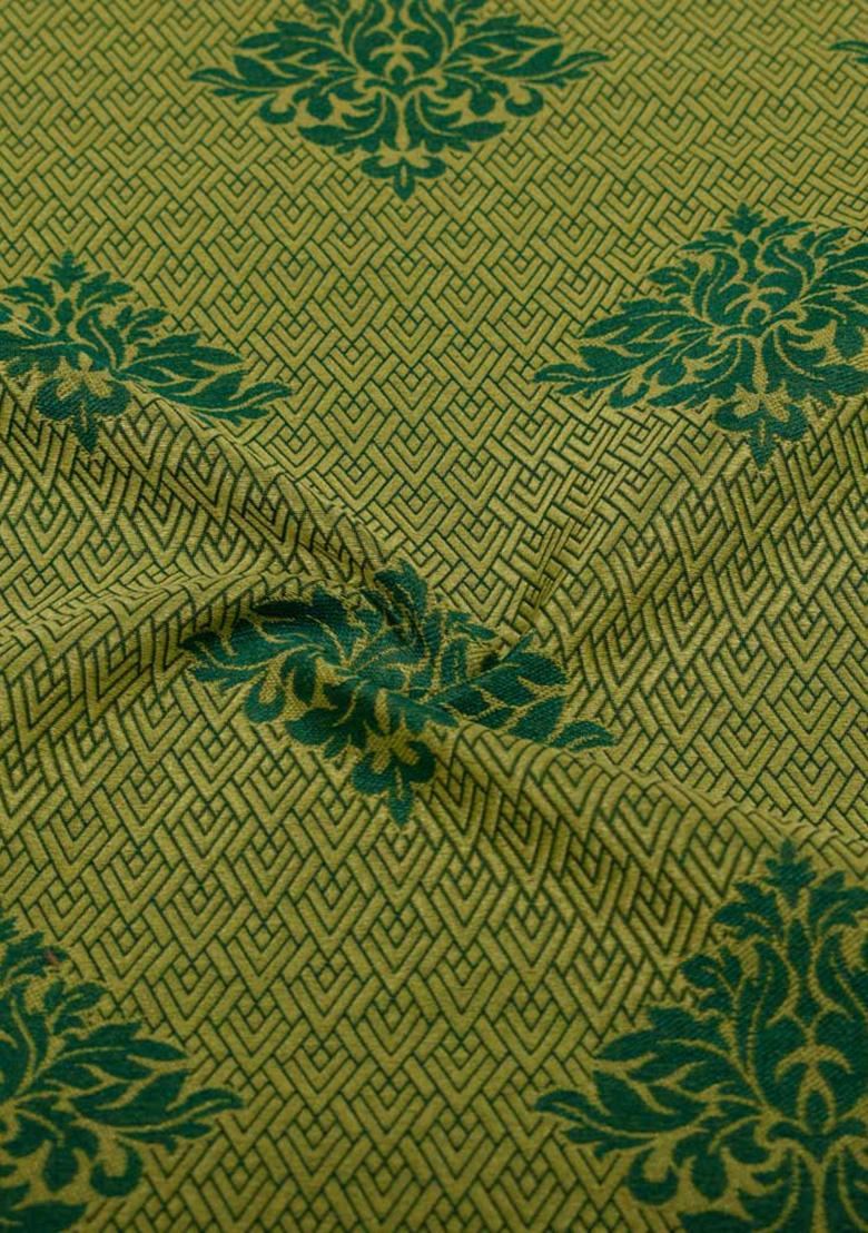 Light Green Jacquard Brocade Kurta Set