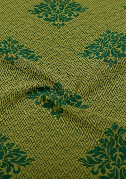 Light Green Jacquard Brocade Kurta Set