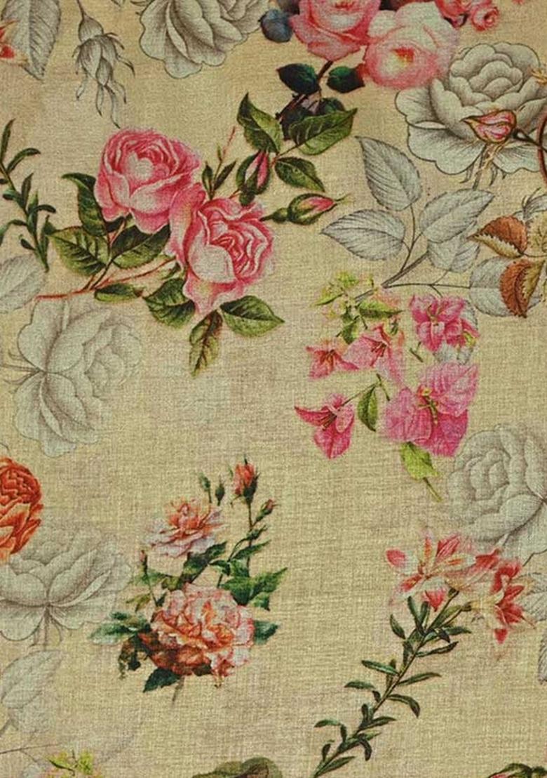 Cream Or Hot Pink Coz Kurta Is Cream But Bottom And Dupatta Is Hot Pink? - Indya