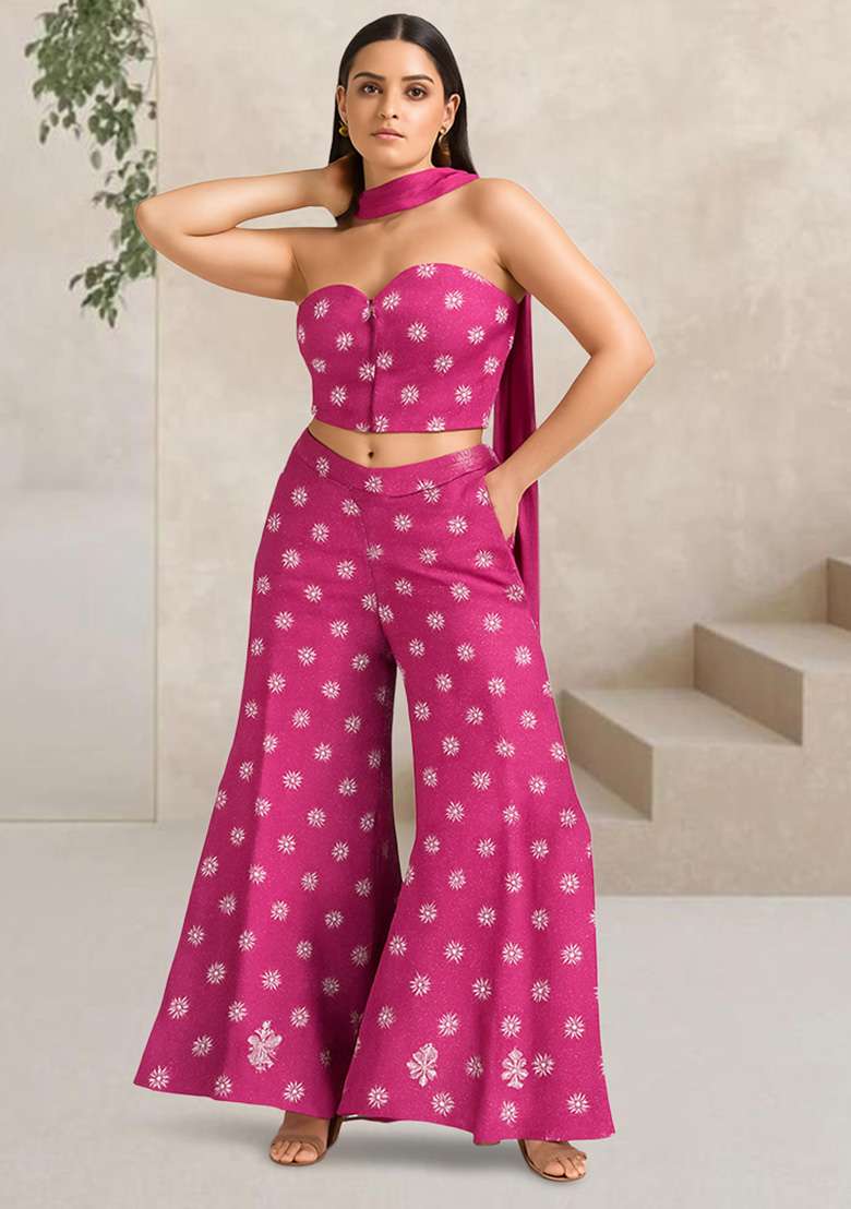 Pink Tissue Fusion Set - Indya