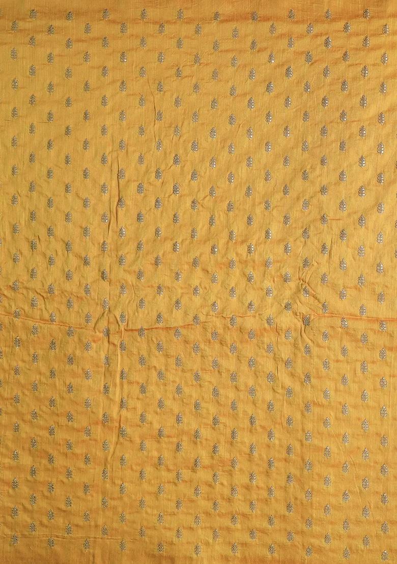 White Tissue Embroidered Sharara Set