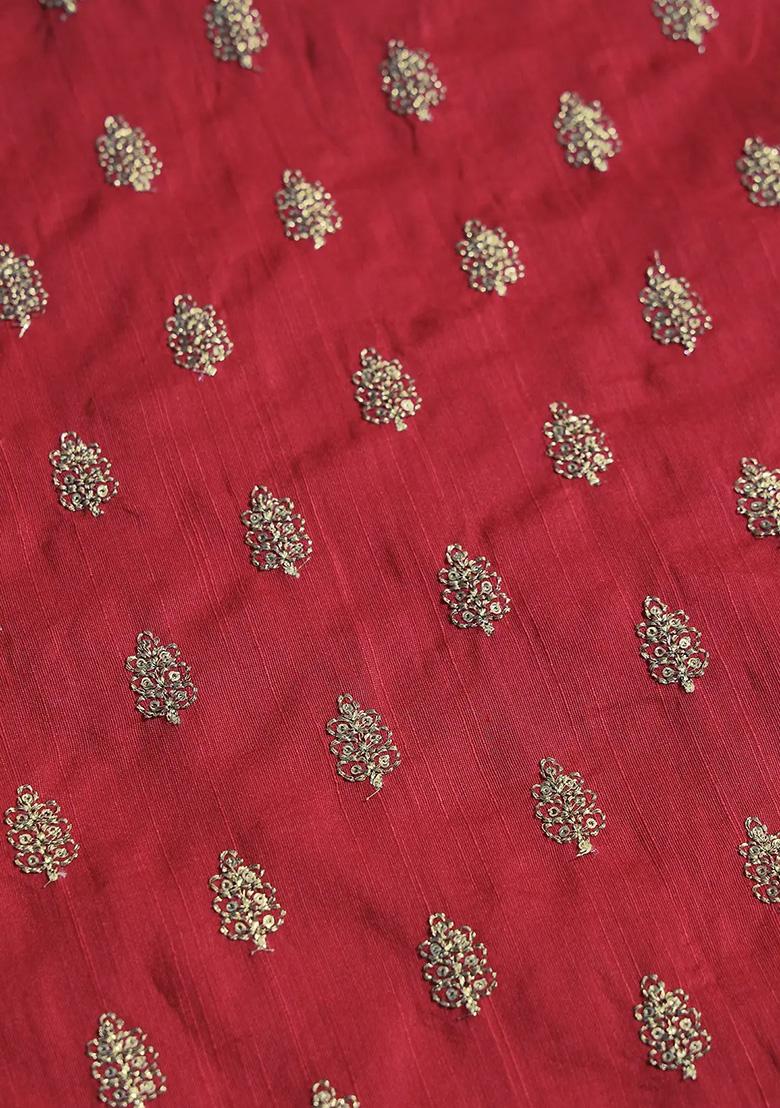 White Tissue Embroidered Sharara Set