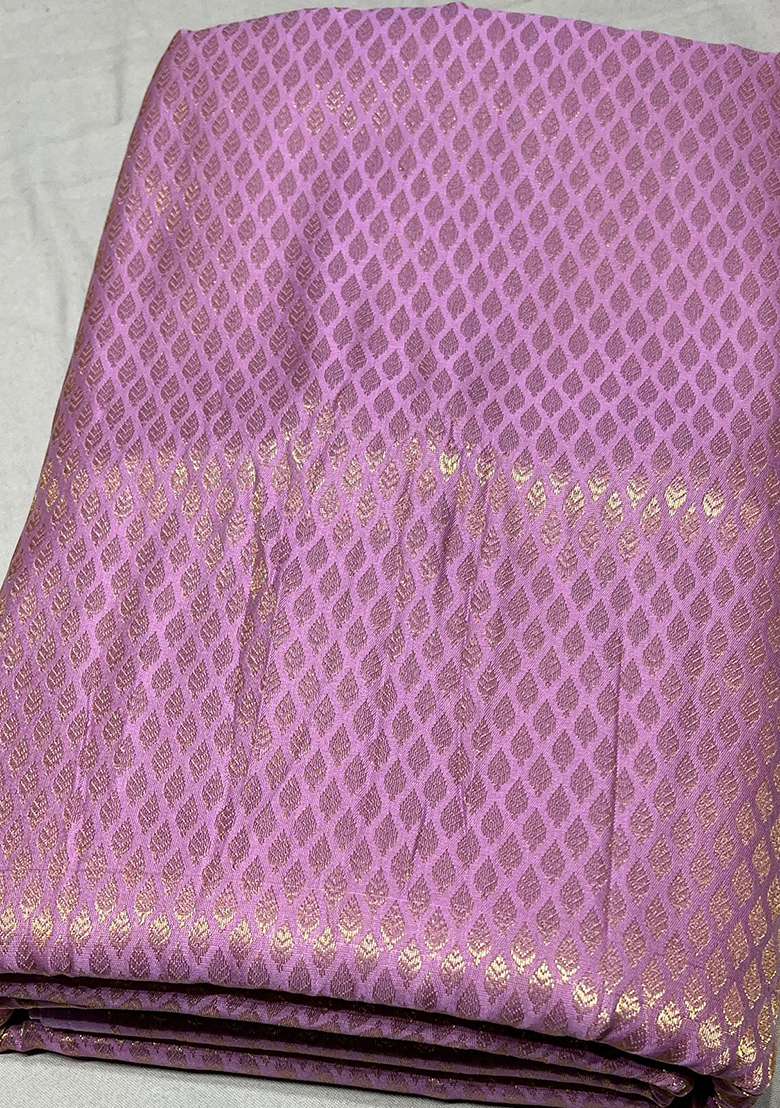 Lavender Jacquard Brocade Sharara Set - Indya