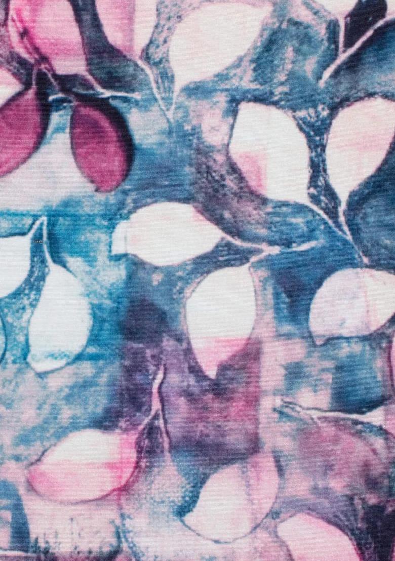 Multicolor Floral Print Crepe Sharara Set - Indya