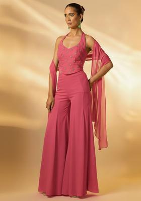 Pink Sequin Chinon Fusion Set