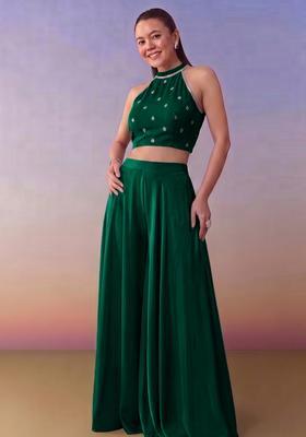 Dark Green Handwork Fusion Set