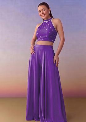 Purple Handwork Fusion Set