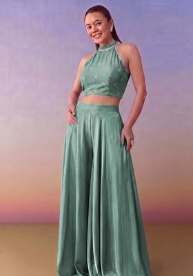 Aqua Green Handwork Fusion Set