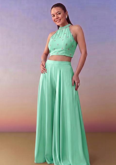 Mint Green Handwork Fusion Set
