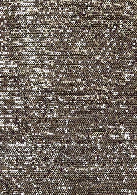 Grey Sequin Work Georgette Lehenga Set