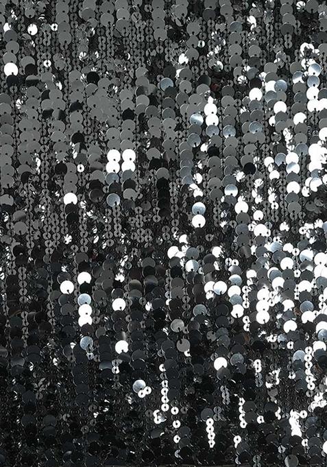 Grey Embellished Net Lehenga Set