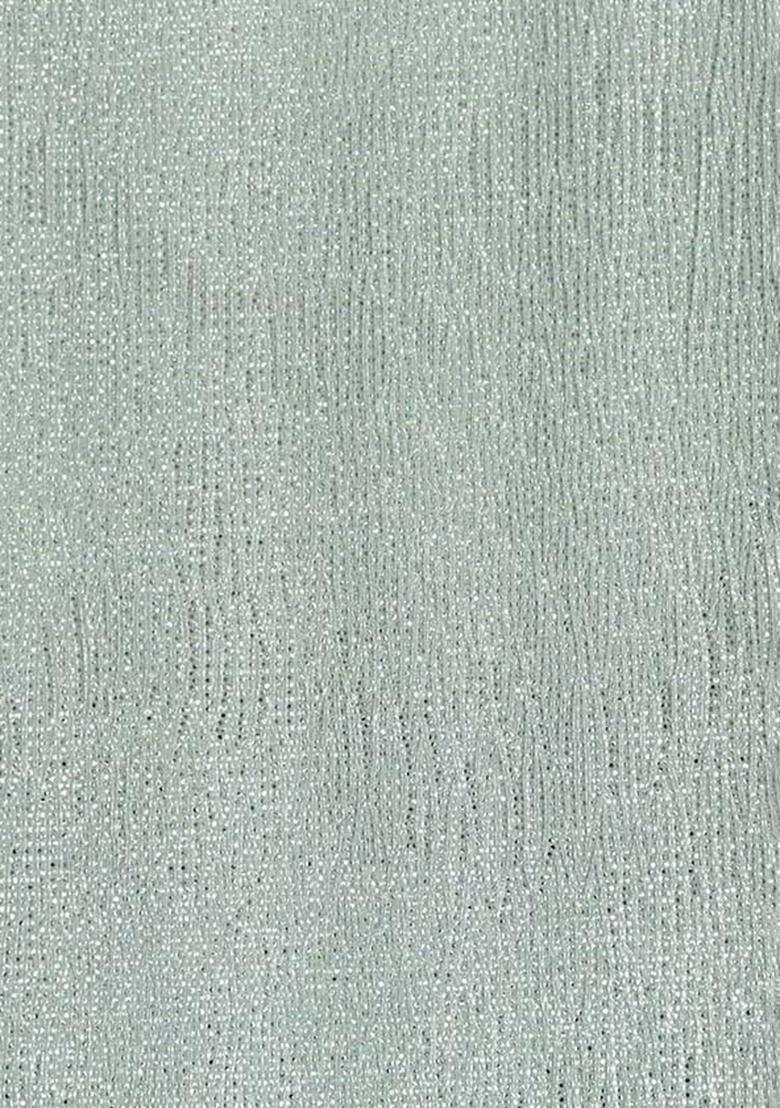 Light Blue Foil Printed Knit Lehenga Set - Indya