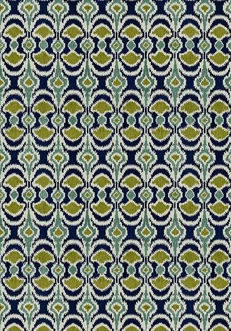 Multicolor Printed Chiffon Lehenga Set