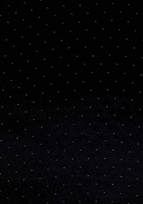 Black Stone Work Satin Lehenga Set