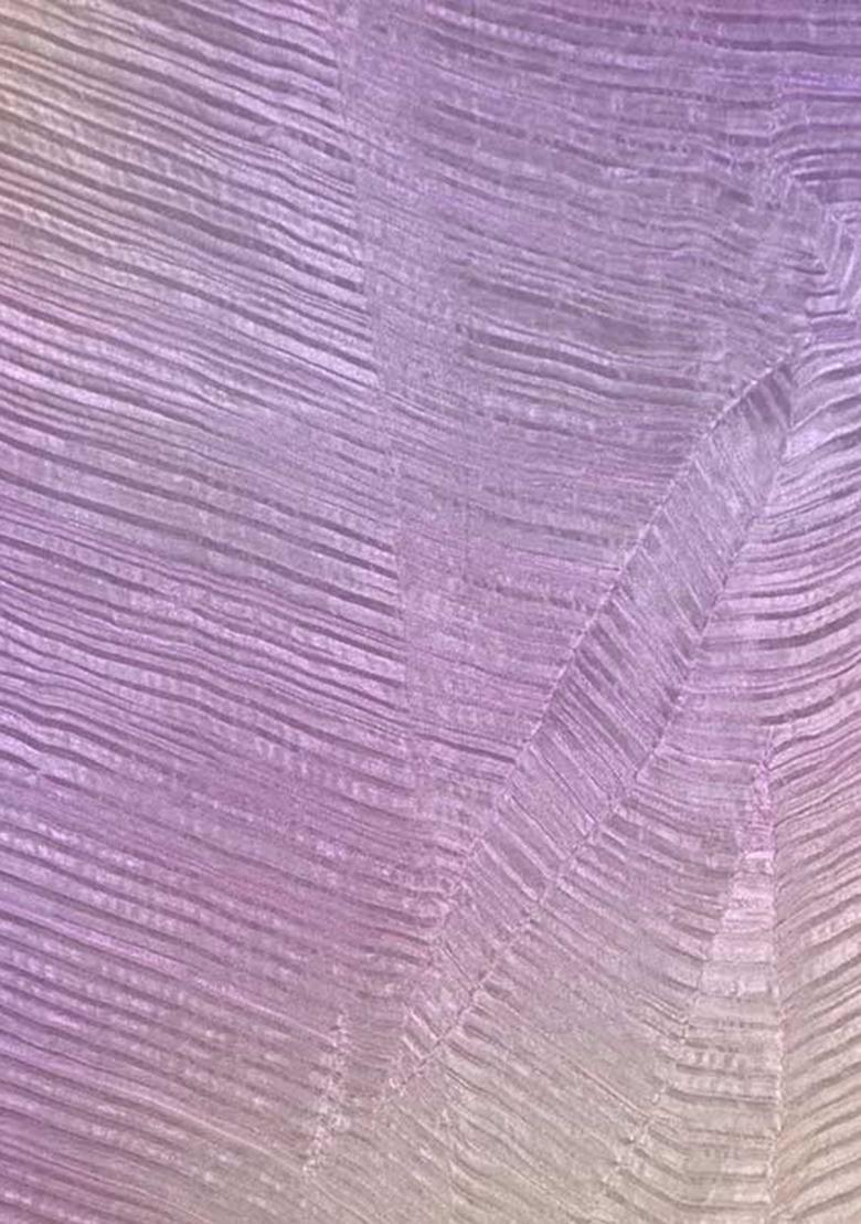 Multicolor Printed Organza Lehenga Set