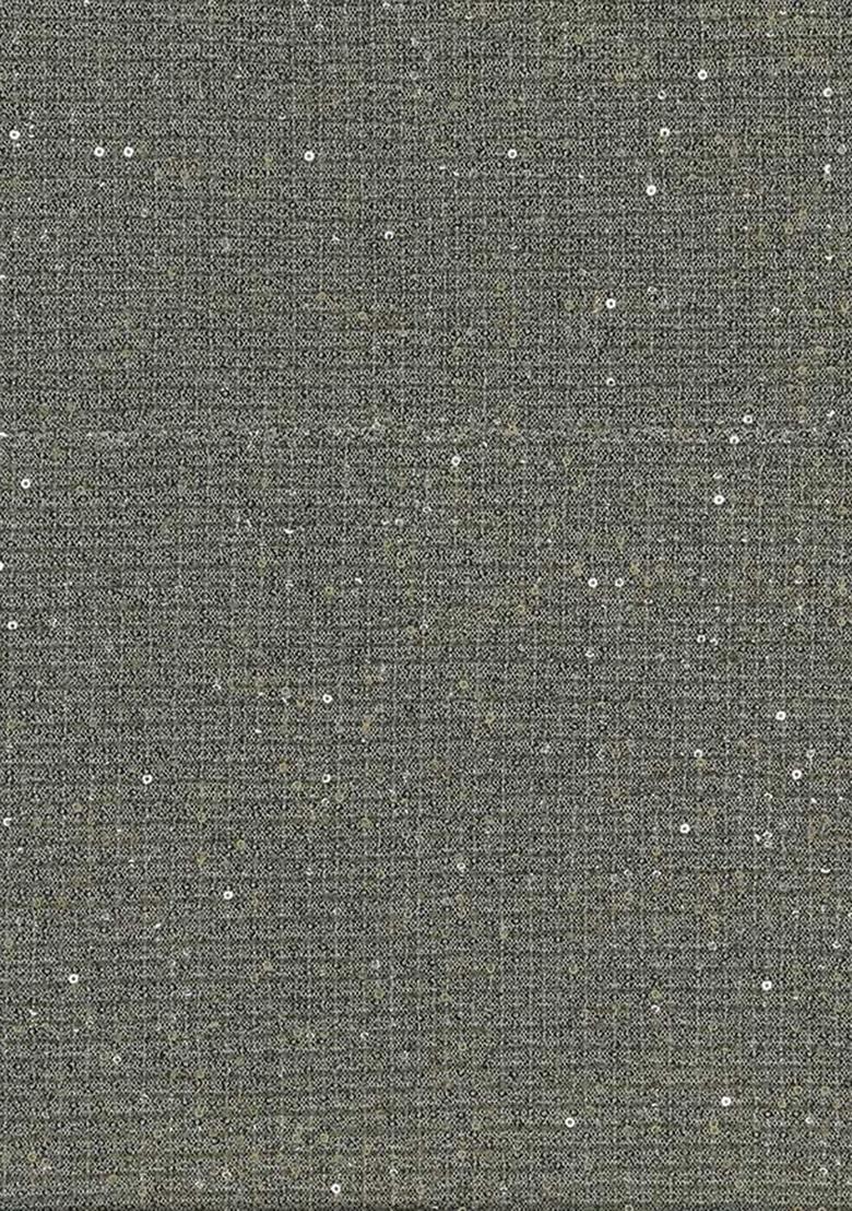 Grey Sequin Embellished Net Lehenga Set - Indya