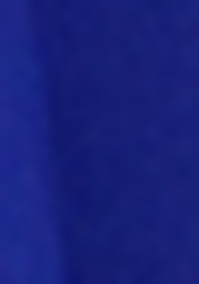 Royal Blue Brocade Lehenga Set